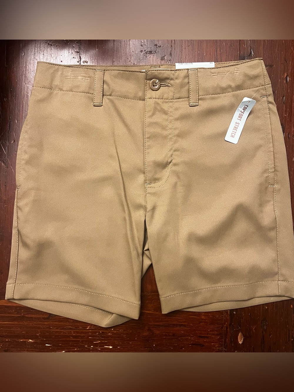 Class Club Big Boys size 10 Khaki Shorts